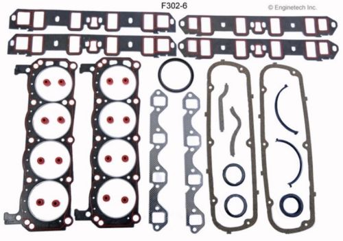 Enginetech RCF302D Engine Rebuild Kit for 1983-1985 Ford 5.0L 302 Car Truck EX EFI & High Output