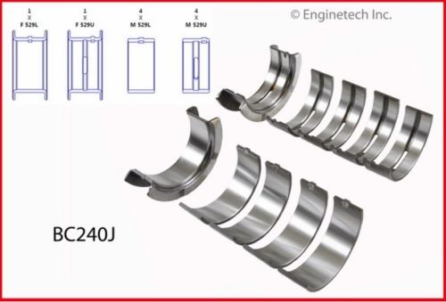 Enginetech RCF302D Engine Rebuild Kit for 1983-1985 Ford 5.0L 302 Car Truck EX EFI & High Output