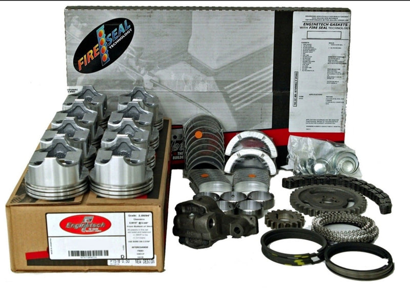 Enginetech RCC327BP Rebuild Kit for 1968-1969 GM Car 5.4L 327 EX FI & SPECIAL High PERF