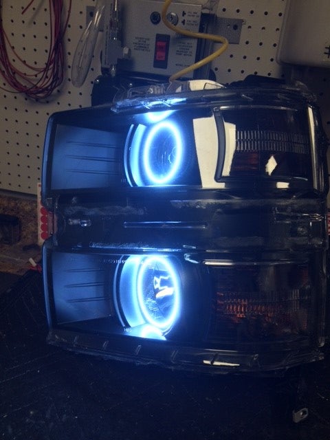 Oracle Lighting 3993 2015-2018 Chevrolet Silverado 2500/3500 LED Headlight Halo Kit